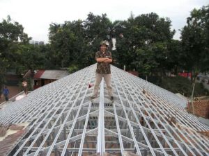 Konstruksi Atap Baja Ringan